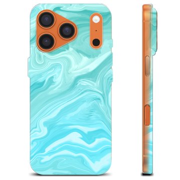 Funda de TPU para iPhone 17 Pro - Mármol Azul