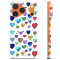 Funda de TPU para iPhone 17 Pro - Corazones