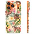 Funda de TPU para iPhone 17 Pro - Flores Rosadas