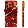 Funda de TPU para iPhone 17 Pro - Mármol Rojo