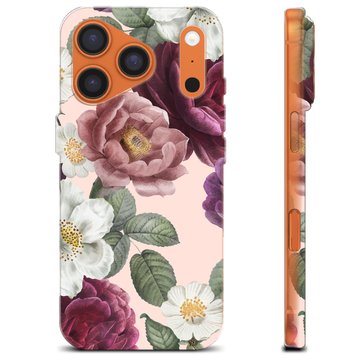 Funda de TPU para iPhone 17 Pro - Flores Románticas