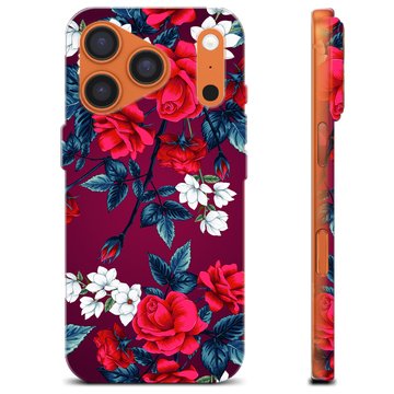Funda de TPU para iPhone 17 Pro - Flores Vintage