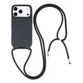 Funda de TPU con Acollador para iPhone 17 Pro - Negro