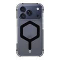 Funda Tactical MagForce Hexagon para iPhone 17 Pro - Compatible con MagSafe - Negra / Transparente