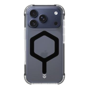 Funda Tactical MagForce Hexagon para iPhone 17 Pro - Compatible con MagSafe - Negra / Transparente