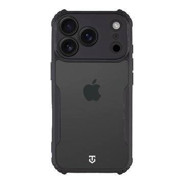 Funda iPhone 17 Pro Tactical Quantum Stealth con esquinas reforzadas - Transparente / Negra