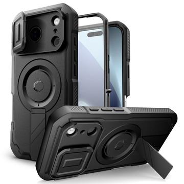 Funda iPhone 17 Pro Tech-Protect Kevlar MagSafe - Negra