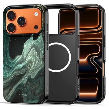 Funda MagSafe Tech-Protect Lamano para iPhone 17 Pro - Aura verde