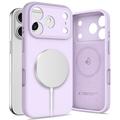 Funda de silicona líquida iPhone 17 Pro Tech-Protect - Compatible con MagSafe - Malva