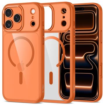 Carcasa Tech-Protect Magmat para iPhone 17 Pro - Compatible con MagSafe - Naranja / Claro
