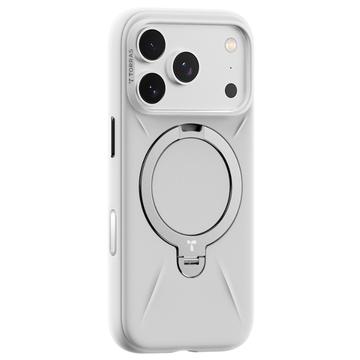 Funda MagSafe iPhone 17 Pro Torras Ostand Q Pro - Marfil