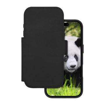 Funda tipo billetera de cuero dbramante1928 Lynge MagSafe 2 en 1 para iPhone 17 Pro - Negro