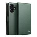 Funda de piel iPhone 17 Qialino 2 en 1 desmontable para cartera - Compatible con MagSafeSafe - Verde
