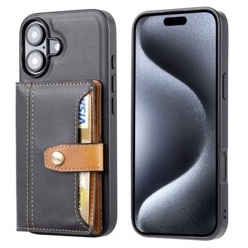 Funda con Cartera Retro Style para iPhone 17