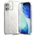 Carcasa de TPU Ringke Air Glitter para iPhone 17 - Transparente