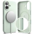 Funda MagSafe de silicona líquida Ringke para iPhone 17 - Menta suave
