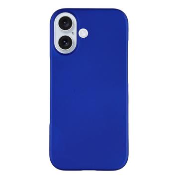 Carcasa de Plástico Engomado para iPhone 17 - Azul