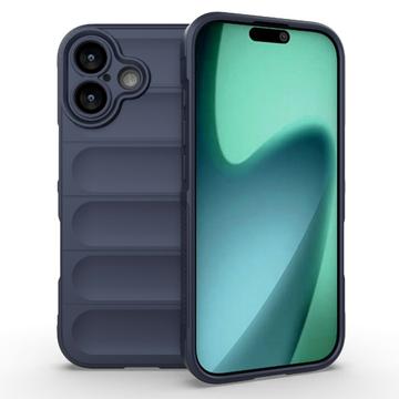 Carcasa de TPU Rugged para iPhone 17 - Azul Oscuro