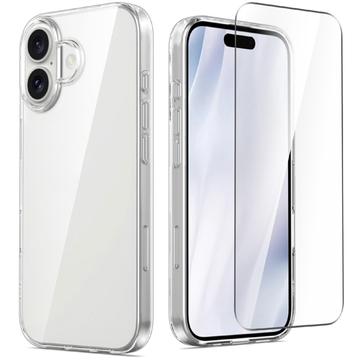 Funda de TPU & Protector de Pantalla Saii 2-en-1 para iPhone 17