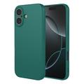 Funda de silicona antigolpes iPhone 17 - Verde negruzco
