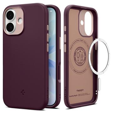 Funda iPhone 17 Spigen Nano Pop MagFit - Frijol de Borgoña