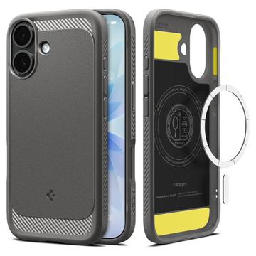 Carcasa de TPU Spigen Rugged Armor Mag para iPhone 17