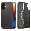 Funda MagSafe Spigen Thin Fit Mag para iPhone 17 - Plomizo