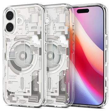 Carcasa Spigen Ultra Hybrid Mag para iPhone 17 - Natural Titanium / Zero One