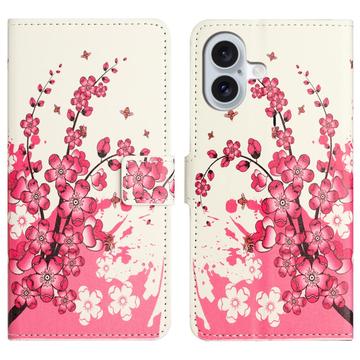 Funda Style para iPhone 17 - Estilo Cartera - Flores Rosas