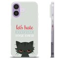 Funda de TPU para iPhone 17 - Gato Enfadado
