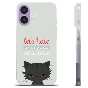 Funda de TPU para iPhone 17 - Gato Enfadado