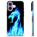 Funda de TPU para iPhone 17 - Dragón de Fuego Azul