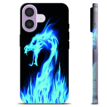 Funda de TPU para iPhone 17 - Dragón de Fuego Azul