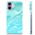 Funda de TPU para iPhone 17 - Mármol Azul