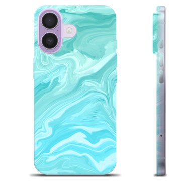 Funda de TPU para iPhone 17 - Mármol Azul