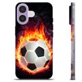 Funda de TPU para iPhone 17 - Pelota de Fútbol en Llamas