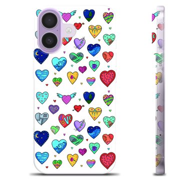 Funda de TPU para iPhone 17 - Corazones