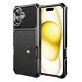 Funda de TPU con Tarjetero para iPhone 17 - Negro