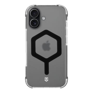 Funda Tactical MagForce Hexagon para iPhone 17 - Compatible con MagSafe - Negra / Transparente