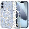 Carcasa de TPU Tech-Protect FlexAir MagSafe para iPhone 17 - Flores de primavera