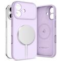 Funda de silicona líquida iPhone 17 Tech-Protect - Compatible con MagSafe - Malva