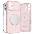 Funda de silicona líquida iPhone 17 Tech-Protect - Compatible con MagSafe - Perla rosa