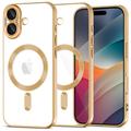 Funda Tech-Protect MagFlex para iPhone 17 - Compatible con MagSafe - Transparente / Dorado
