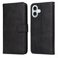 Funda de cartera con soporte para iPhone 17 - Negro
