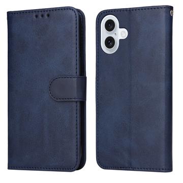 iPhone 17 Funda de cartera con soporte - Azul