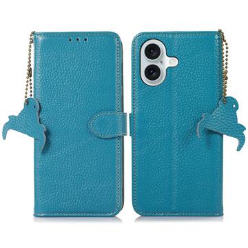 Funda con RFID para iPhone 17 - Estilo Cartera - Azul