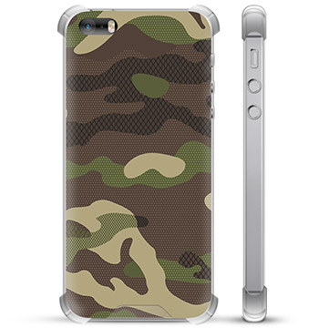 Funda Híbrida para iPhone 5/5S/SE - Camuflaje