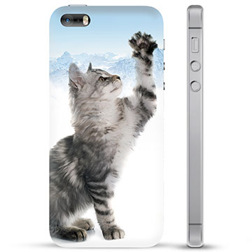 Funda de TPU para iPhone 5/5S/SE - Gato