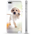 Funda de TPU para iPhone 5/5S/SE - Perro