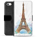 Funda Cartera Premium con Función de Soporte para iPhone 5/5S/SE - París